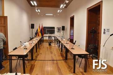 Sesión plenaria del mes de noviembre de 2020/TA y Francisco Javier Santana.